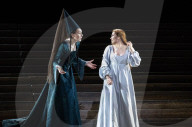General rehearsal of Il Trovatore, Music by Giuseppe Verdi, The Royal Opera at The Royal Opera House, Covent Garden, London, UK.