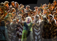 General rehearsal of Il Trovatore, Music by Giuseppe Verdi, The Royal Opera at The Royal Opera House, Covent Garden, London, UK.