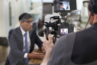 The Prime Minister Rishi Sunak visits lab tackling Illicit vapes