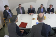 The Prime Minister Rishi Sunak visits lab tackling Illicit vapes