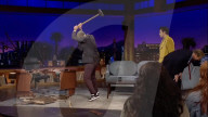 Prince Harry's royal backstage appearance at final James Corden US chat show revealed.                              