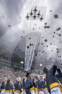 FEATURE - Abschlussfeier der US Air Force Academy in Colorado