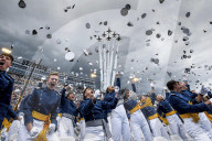 FEATURE - Abschlussfeier der US Air Force Academy in Colorado