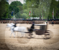 The Brigade Major's Review at Horseguards Parade, Westminster, London, UK. 
1st June 2023.