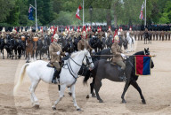 The Brigade Major's Review at Horseguards Parade, Westminster, London, UK. 
1st June 2023.