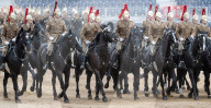 The Brigade Major's Review at Horseguards Parade, Westminster, London, UK. 
1st June 2023.