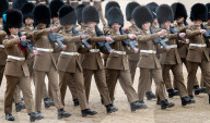 The Brigade Major's Review at Horseguards Parade, Westminster, London, UK. 
1st June 2023.