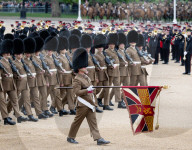The Brigade Major's Review at Horseguards Parade, Westminster, London, UK. 
1st June 2023.