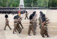 The Brigade Major's Review at Horseguards Parade, Westminster, London, UK. 
1st June 2023.