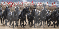The Brigade Major's Review at Horseguards Parade, Westminster, London, UK. 
1st June 2023.
