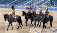 The Brigade Major's Review at Horseguards Parade, Westminster, London, UK. 
1st June 2023.