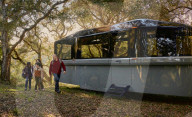 Self-powered mobile home.                  