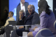 The Defence Secretary Ben Wallace at the IISS Shangri-La Dialogue in Singapore.