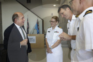 Defence Secretary Defence Secretary Ben Wallace tours the Sembawang Naval Installation