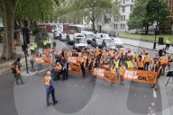 Just Stop Oil protest in London, UK.