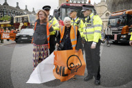 Just Stop Oil protest in London, UK.
