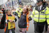Just Stop Oil protest in London, UK.
