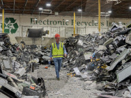 'I spot brand new TVs, here to be shredded': the truth about our electronic waste