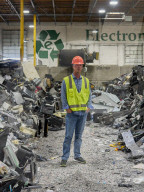 'I spot brand new TVs, here to be shredded': the truth about our electronic waste