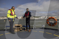 Prime Minister Rishi Sunak visits Border Force in Dover
