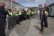 Prime Minister Rishi Sunak visits Border Force in Dover