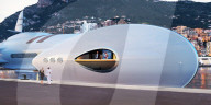 Amazing classic automobile-inspired superyacht.                      