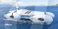 Amazing classic automobile-inspired superyacht.                      