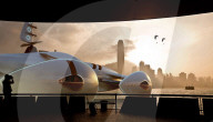 Amazing classic automobile-inspired superyacht.                      