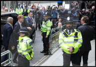 Prince Harry arriving at the High Court in London, UK.