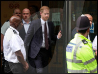 Prince Harry arriving at the High Court in London, UK.