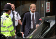 Prince Harry arriving at the High Court in London, UK.
