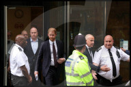 Prince Harry arriving at the High Court in London, UK.