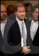 Prince Harry at the High Court in London, UK.