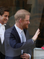 Prince Harry at the High Court in London, UK.