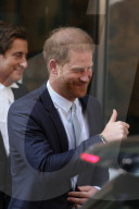 Prince Harry at the High Court in London, UK.