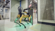 Robot dog gets a grip on opening doors autonomously.                    