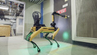 Robot dog gets a grip on opening doors autonomously.                    