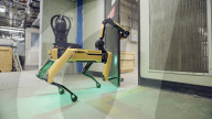 Robot dog gets a grip on opening doors autonomously.                    