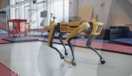 Robot dog gets a grip on opening doors autonomously.                    