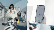 Foldable bamboo e-scooter                            