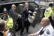 Prince Harry appears to fight back tears and says press intrusion has been 'a lot' during evidence in Mirror Group hacking trial - arrives at court.