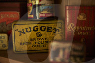 Vintage repair garage and workshop in Derbyshire.