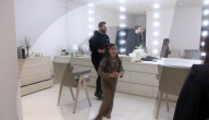 Kim Kardashian disguise fools security                   