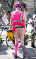 London Naked Bike Ride a part of the 2023 World Naked Bike Ride (WNBR)