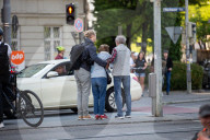 NEWS - Die Letzte Generation blockiert die Dachauer Straße in München