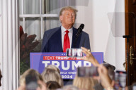 Former President Donald Trump Speaks After Pleading Not Guilty, New York, United States - 13 Jun 2023