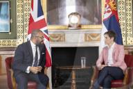 Foreign Secretary James Cleverly meets Serbia's Prime Minister