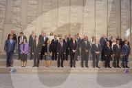 Defence Secretary Ben Wallace Meeting of NATO Ministers of Defence in Brussels, Belgium