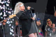 Blondie Playing at Isle Of Wight Festival, UK.