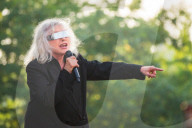 Blondie Playing at Isle Of Wight Festival, UK.